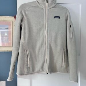 Patagonia Cream Fleece Better sweater Jacket